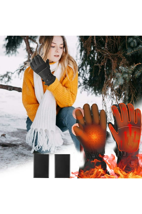 Waterproof Winter Gloves For Men & Women, Touchscreen Fingers Snow Ski Gloves, Cold Weather Windproof Warm Cycling Gloves For Photography Hunting Ski Motorcycle Driving