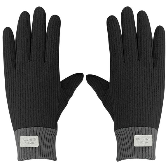 Miogawg Winter Ski Gloves, Touchscreen Gloves For Women, Windproof Wrist Warm Gloves, Cold Weather Warm Fleece Lined