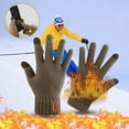 thumbnail image 1 of Miogawg Winter Warm Gloves, Knitted Thermal Anti-Slip Glove With 3m Thin sulate Insulated Lining, Touchscreen Gloves, Cold Weather Gloves For Women Men, 1 of 2