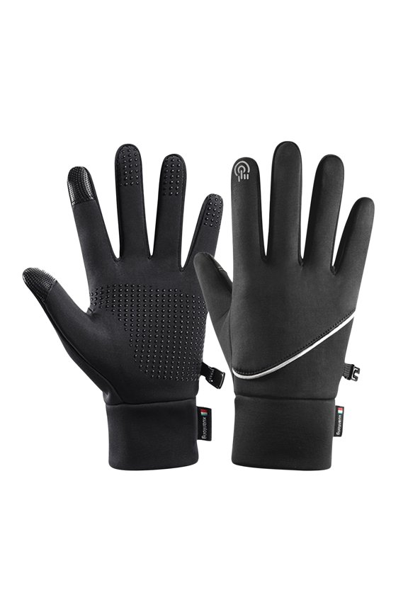 Winter Warm Gloves, Touchscreen Waterproof Gloves, Thermal Windproof Gloves For Walking, Riding, Cycling, Running And Driving