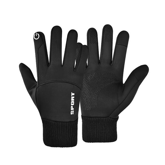 Miogawg Winter Waterproof Gloves, Touch Screen Gloves, Cold Weather Touchscreen Gloves, Warm Snow Water Resistant Thermal Gloves , Waterproof All Weather Ultra Grip Knitted Glove