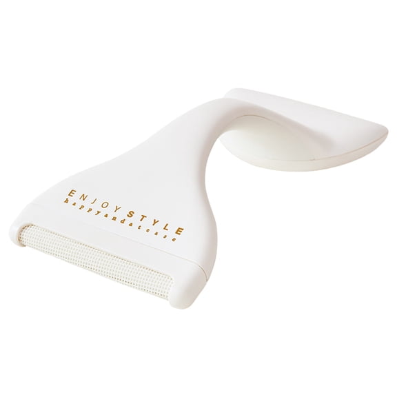 Miommo 2-in-1 Manual Fabric Shaver and Lint Brush, Reusable Fuzz Remover for Clothes Sweaters Upholstery, Portable Lint Brush for Home and Travel, White