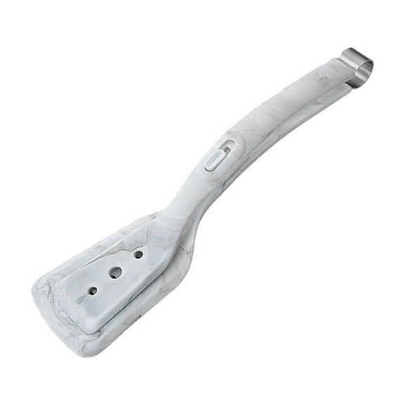 Miommo 2-in-1 Silicone Spatula Tongs, Non-Slip Handle Grill Clamp Turner for Steak, Pancake, Egg, Fish, Dishwasher Safe BBQ Cooking Tool, 11.6 Inch