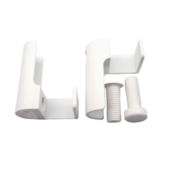 Miommo 3D Printed Canvas Holder Table Clamps with Screws, Painting Scroll Holder Craft Desk Organizer, Art Supplies for Artists, Secures Canvas to Table Edge Up to 1.57 Inch Thick