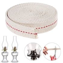 Miommo 5-Pack Cotton Oil Lamp Wicks, 1 Meter Kerosene Lamp Replacement Wick for Outdoor Camping Lanterns, Handheld Wick for Oil Lamps, Emergency Lighting, and Vintage Decor