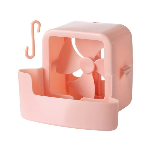 Miommo Fan Mist Cooling Adapter - Floor Cooler | Room Indoor Floor Desktop Can Hold Ice Box Fans, Portable Hangable Ice Box Attachment Accessories Cooler for Festival Terrace Alley Balcony