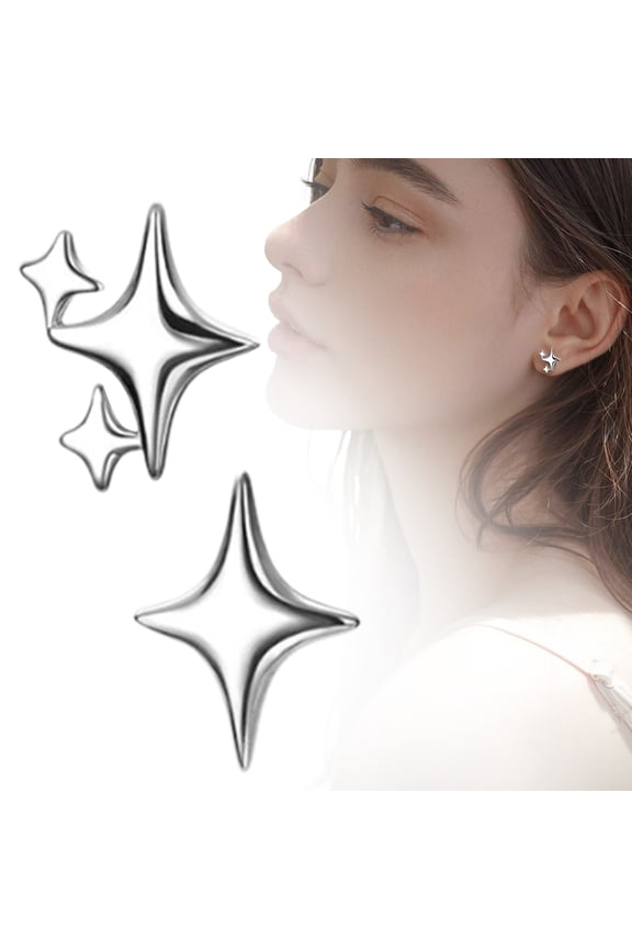 Hypoallergenic Birthstone Stud Earrings Safety Screw Back Bezel Set Jewelry Valentine's Day Gift for Daughter Teens Sparkling Daily Wear Accessories