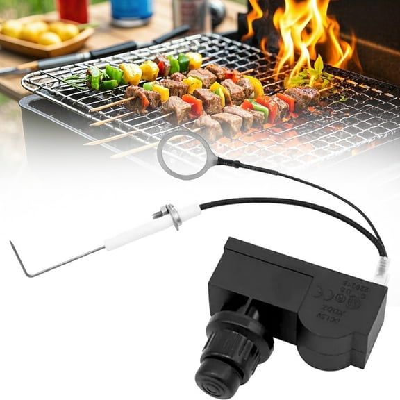 Miommo Instant Start Grill Igniter Kit, Electronic BBQ Igniter for Fast Ignition, High Performance Outdoor Barbecue Starter Accessories