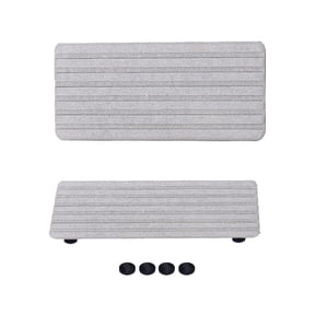 Miommo Kitchen Sink Accessories 1 Pcs Water Absorbent Diatomite Rectangle Grooved Design Water Absorbing Stone Used for Hand Soaps & Plants & Toiletries In The Modern Home