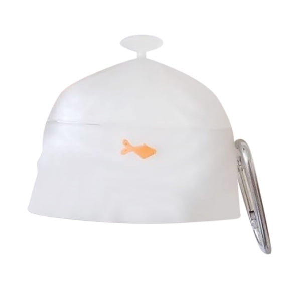 Miommo Koi Fish Pattern AirPods Case Cover with Detachable Hook, Shockproof Scratch Resistant Silicone Cover for AirPods, Full Protection & Wireless Charging Compatible