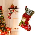 thumbnail image 1 of Miommo Large Christmas Stockings for Fireplace 18.5 Inch Personalized Family Xmas Decor with 3D Plush Santa Snowman Reindeer Hanging Holiday Stocking, 1 of 4