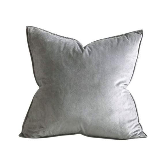 Miommo Soft Velvet Pillow Cover 24x24 Inches Square Throw Pillow Case Plush Cushion Cover for Sofa Couch Bed Decor Home Decor Luxury Soft