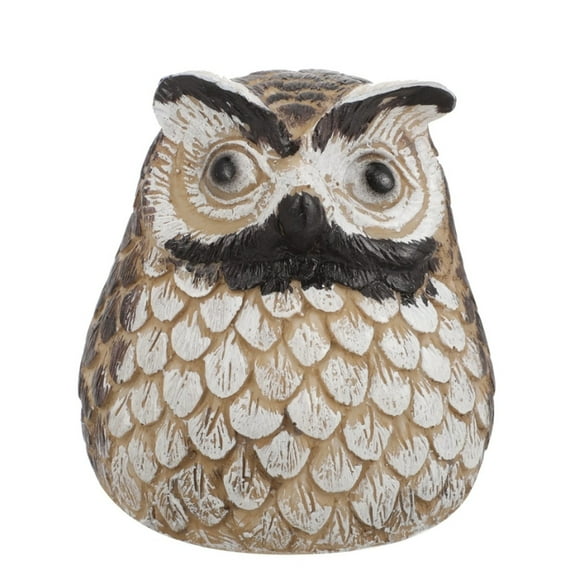 Miommo&nbsp;Owl Hide a Key Outdoor – Waterproof Key Hider Lock Box with Spare Key Storage – Garden Owl Decor with Secret Compartment – Large Fake Rock Design for Yard or Porch