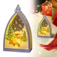 thumbnail image 1 of Miommo night light Christmas Retro Portable Night Light White Elk, 1 of 9