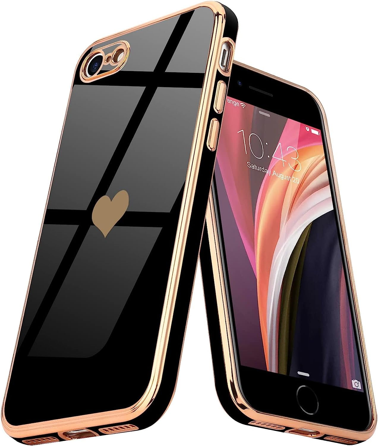 【グッチ】GG BlindforLove iPhone7/8/SEケース BG NEW GUCCI BEE 