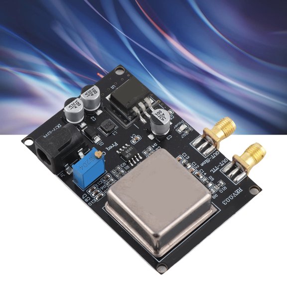 Mioren 10MHz Frequency Standard Module OCXO Frequency Standard Module, Stable Output Crystal Oscillator Constant Temperature Board with Cable for Shortwave Radio