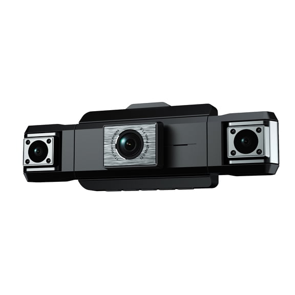 Mioren 360 Cam 360 Dash Cam 4 Channel, Front Rear Left Right Dash Camera for Cars, 4 IR Lights Night Vision, WiFi and APP Control, WDR, 24H Parking Mode, Loop Recording