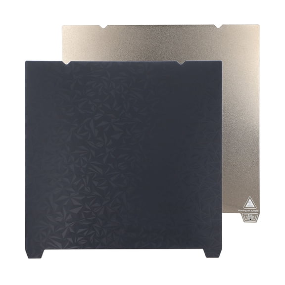 Mioren 3D Printer Build Plate PEI PEO Surface Printing Sheet, 3D Printer Build Plate 310x315mm Double Sided Printing for ASA PETG TPU for Ender 3 S1 Plus