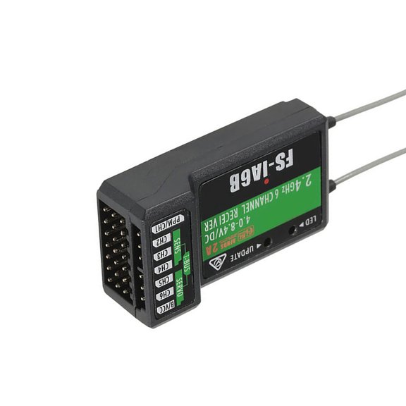 Mioren 6 channel receiverQuadcopters 2.4G Flysky FS-iA6B 6Ch Receiver PPM Output with iBus Port Compatible Flysky i4 i6 i10 Transmitter