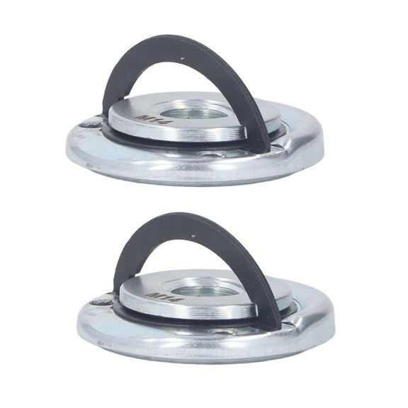 Mioren Angle Grinder Flange Nut Angle Grinder Metal Lock Nut, 2Pcs Angle Grinder Flange Nut for Grinding