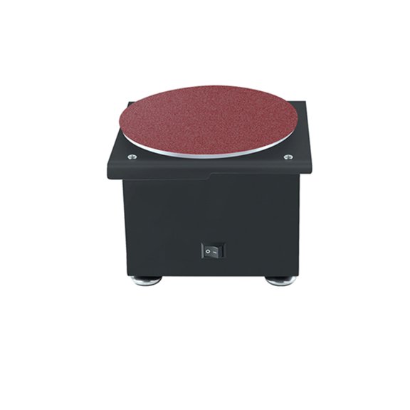 Mioren Bench Disc Sander Mini Electric Bench Disc Sander 7 Variable Speed Sharpener 10 Sanding Discs Polishing Grinding Machine Wood Metal Acrylic Stone Hobbyists Professionals