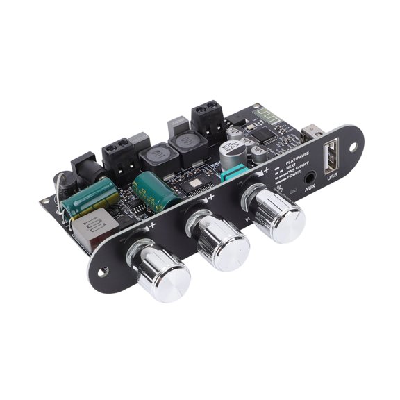 Mioren Board Bluetooth Amplifier Board 100W Mono Amp Module with True Wireless Stereo Pairing Function and Boost Circuit