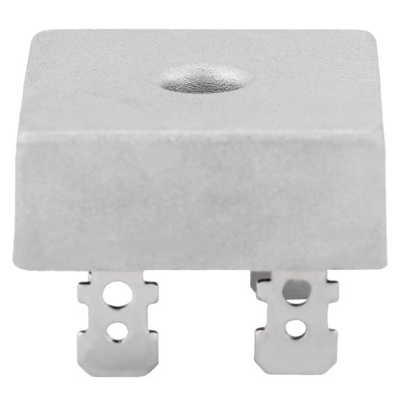 Mioren Bridge Rectifier 10pcs KBPC3510 Bridge Rectifier, 35A Metal Silicon Rectifier, for Power Supply, with High Power Performance, for Many Projects