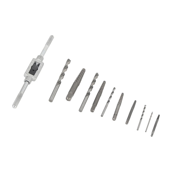 Mioren Broken Screw Extractor BROKEN SCREW DRILL BITS AND EXTRACTOR SET REMOVAL TOOL KIT FOR RUSTED BOLTS FASTENERS