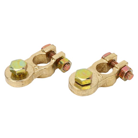 Mioren Car Battery Terminal Connector Battery Cable Terminal, Car Battery Terminal Connector Flexibility 2Pcs for RV for Boat