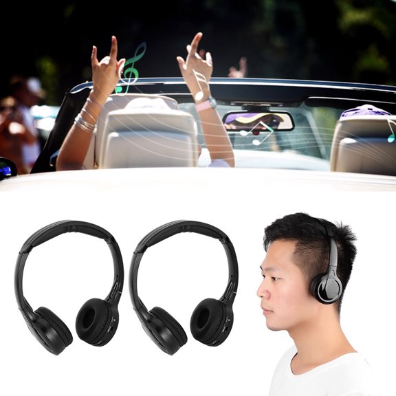 Mioren Car Earphone Wireless Earphone, Stereo Audio, Lightweight Design, Foldable, for Car, with Ergonomic Auto Power Mute and Auto Off Function