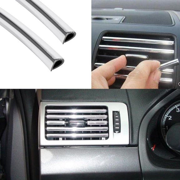 Mioren Car Molding Trim 4M Auto Car Interior Door Grille Molding Trim Flexible Decoration Styling Strip