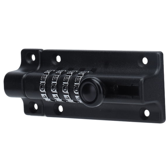 Mioren Combination Locking Latch Lock, 4 Digit Combination Locking Bolt for Door