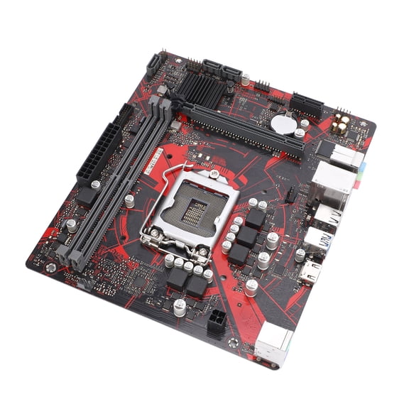 Mioren Computer Motherboard Mainboard H410M V3 Computer Motherboard LGA 1200 Socket for I9 I7 I5 I3 CPU M-ATX Desktop Board with DDR4 64GB