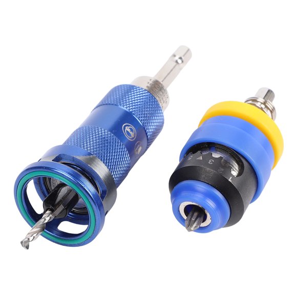Mioren Countersink Drill Bit Set Counter Countersink Drill Bit Set 3.2-4.8mm Counterbore Drill Bits with Adjustable Depth Stop for Woodworking