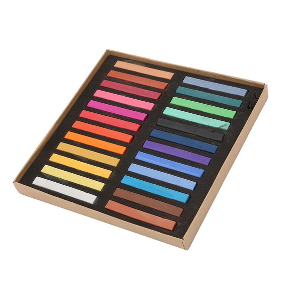 Mioren Crayons Fluorescent Hair Dying Chalk Set Painting Crayons for Sketching and Pastel Painting