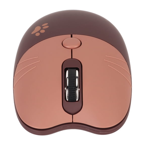 Mioren Cute Cat Wireless Mouse Cute Cat Mouse Mute 2.4G USB Receiver Portable 3 Levels DPI Mouse for Laptop Kids Women Office