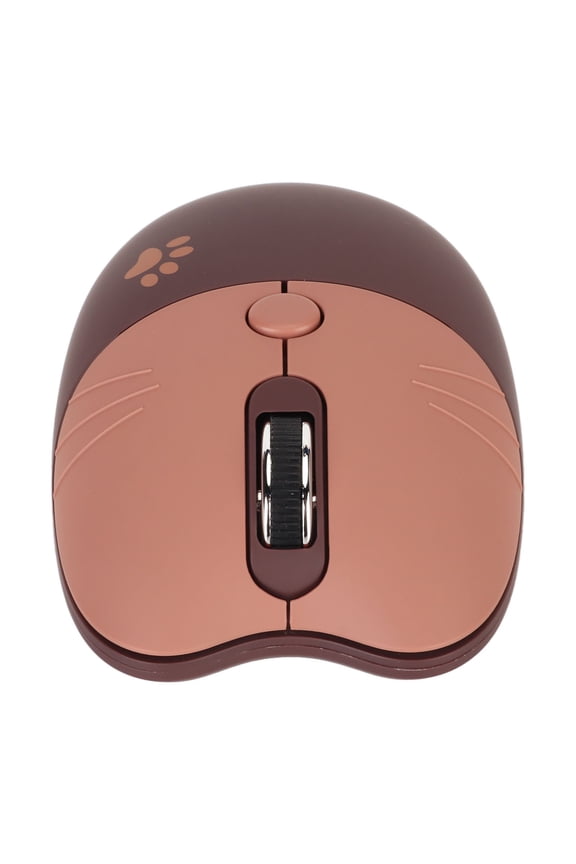 Cute Cat Wireless Mouse Cute Cat Mouse Mute 2.4G USB Receiver Portable 3 Levels DPI Mouse for Laptop Kids Women Office