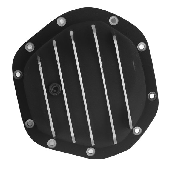 Mioren Differential Cover Differential Cover Kit, Front Rear Aluminum Differential Cover H50720016 for F-100 Dana 44 Black