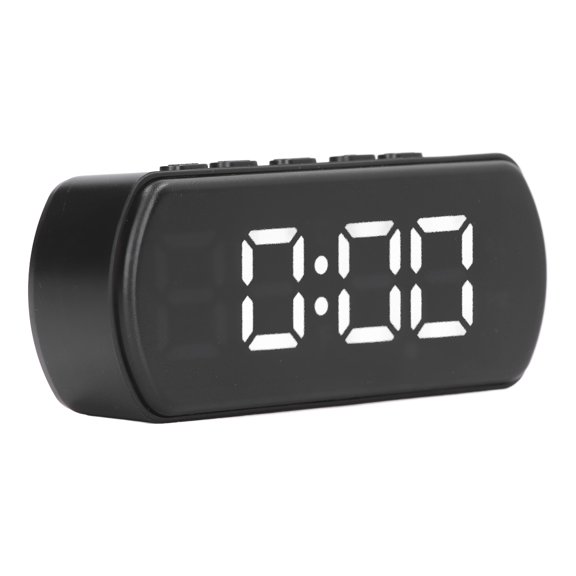 Mioren Digital Alarm Clocks Digital Alarm Clock, LED Display with Snooze Function Temperature Sensor 12 24Hr Modes, Small Electronic Desk Clock for Bedroom Office Kitchen