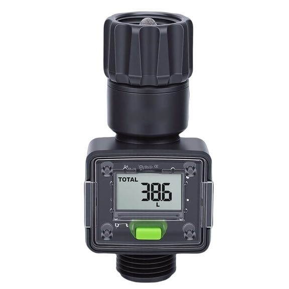 Mioren Digital Waterflow Meter Meter Digital Waterflow Meter Garden Hose Real Time Tracking Smart Water Meter for Outdoor Plants Watering