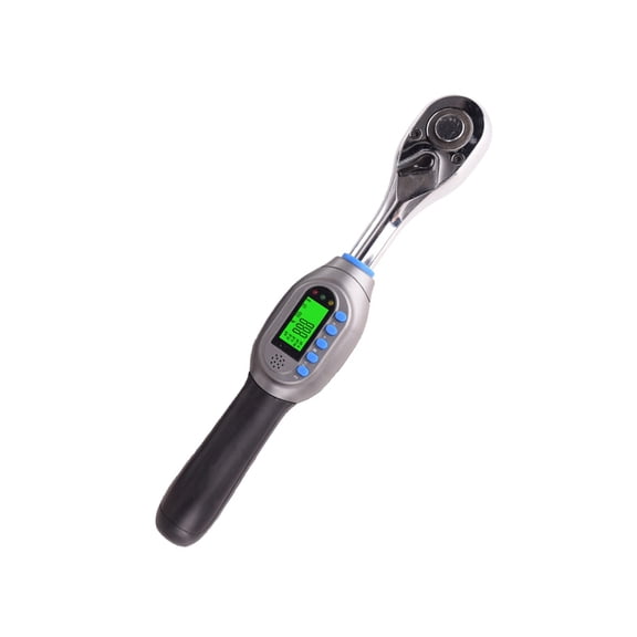 Mioren Digital Wrench Digital Torque Wrench Electronic Torque Wrench with LED Buzzer Alert 500 Data Storage for Bike Motorcycle Car Repair