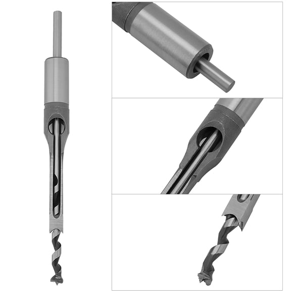 Mioren Drill Bit Mortiser Drill Bit, Drill Bit Safe with Blade Grinding Process for Family and Friends for Woodworking