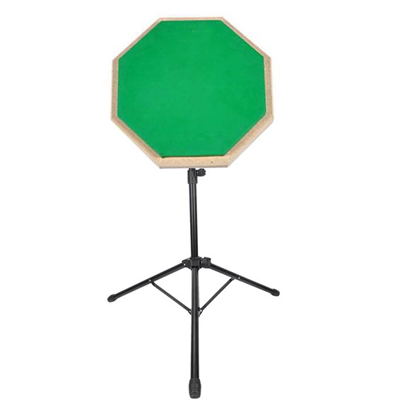 Mioren Dumb Drum Stand Dumb Drum Rack Metal Tripod Bracket Adjustable Shelf Support for Musicians