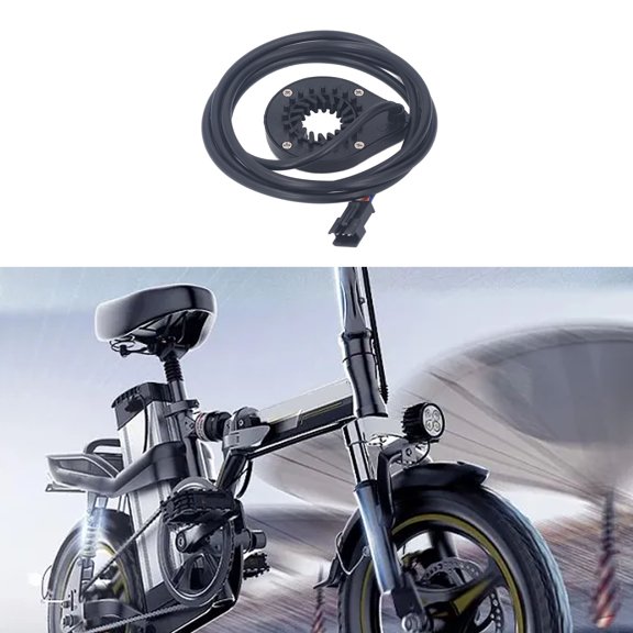 Mioren Electric Bike Power Sensor 12 Magnetic Point Power Sensor, Integrated Bike Pedal Assist Sensor for Mountain Bike