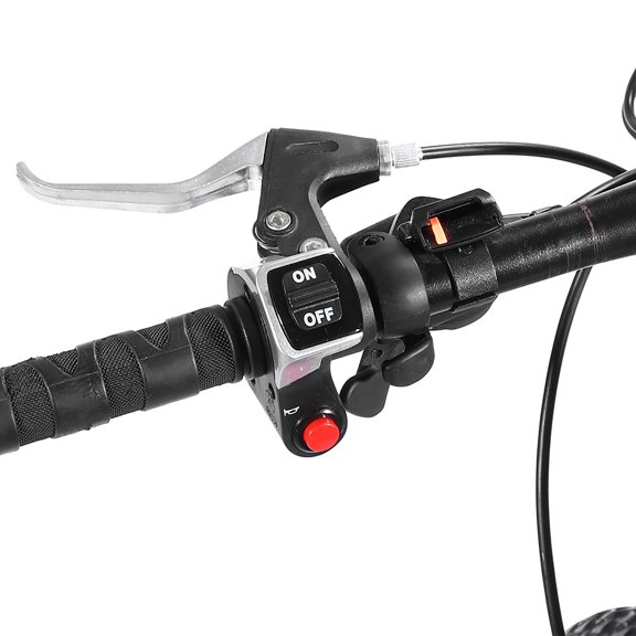 Mioren Electric Bike2 in 1 Light Horn Switch Button Electric Bicycle Mountain Bike E Bike Scooter Compact PVC Handlebar Mounted 22.5mm Diameter 1.7m Cable Length