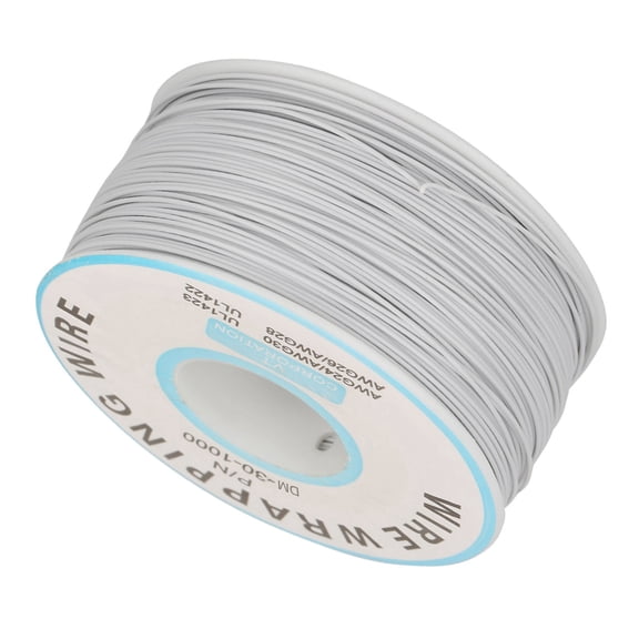 Mioren Electric Cable Copper Wire Wrapping Single Strand 30AWG Cable 0.25mm Core Diameter Flexible Insulated for Electronics