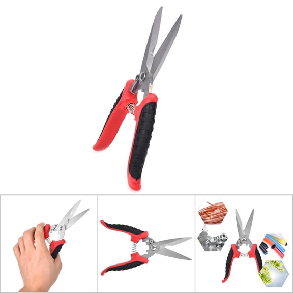 Mioren Electronic Cable Scissors Snips Electronic Cable Scissors Plastic Handle Multifunctional Stainless Steel Hardware Hand Tool