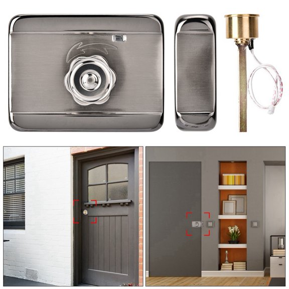 Mioren Electronic Door Lock Lock Electronic Door Access Control System Silver Intelligent Single Head Lock