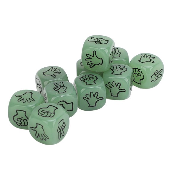 Mioren Finger GuessingLuminous Lightweight Finger Guessing Set for Board Game Fun