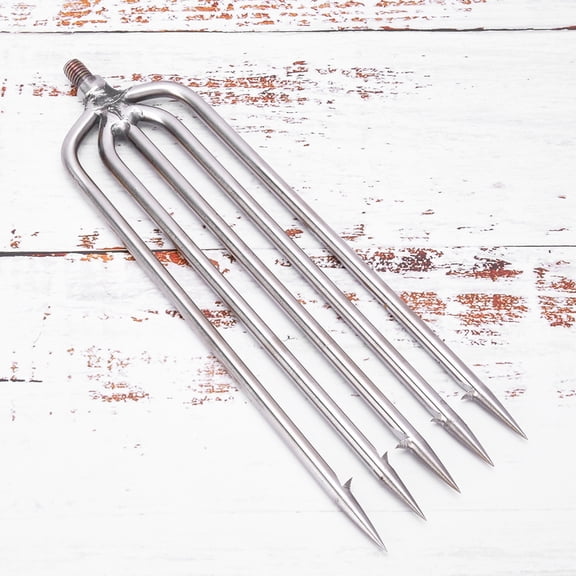 Mioren Fishing SpearFishing Harpoon, Fishing Spear Stainless Stee with 8mm Screws for Outdoor Fishing Tackle